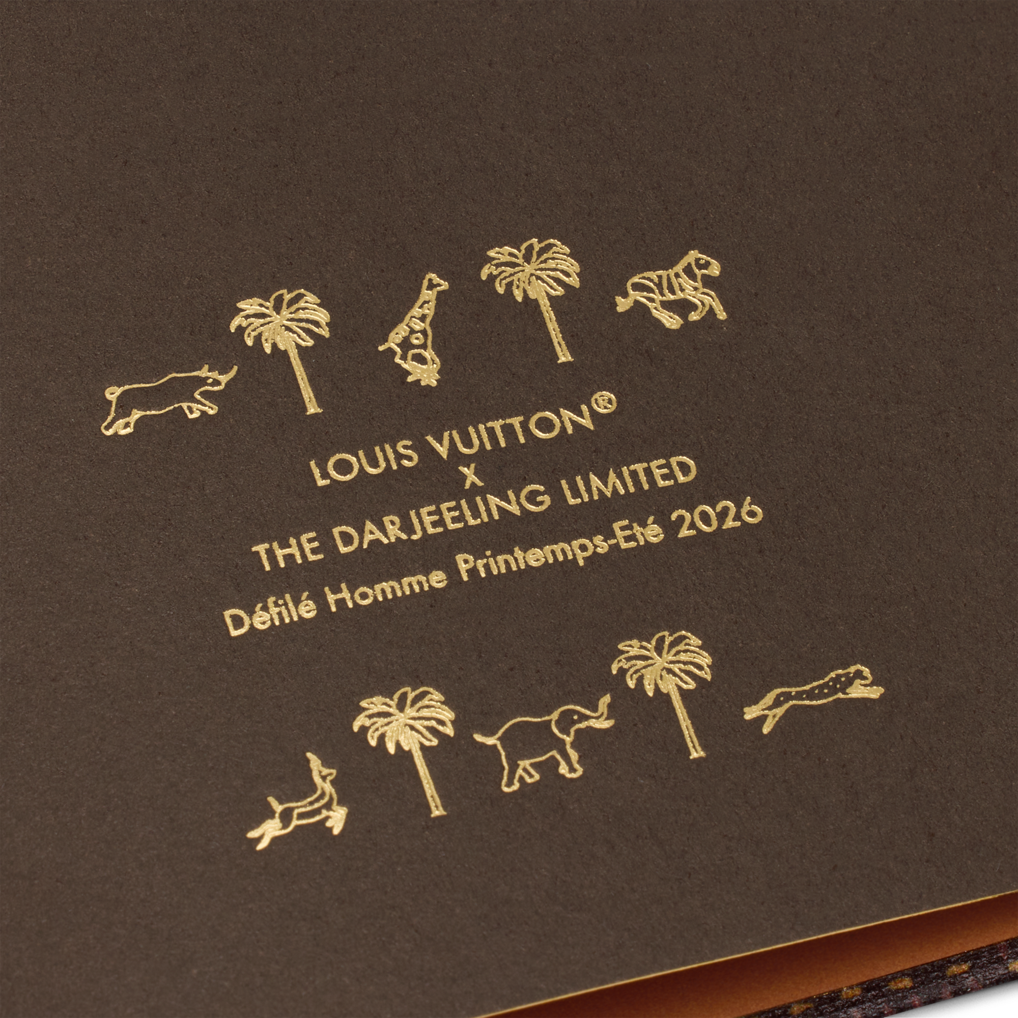 LV x The Darjeeling Limited Jane Notebook S00 - Trunks, Travel and